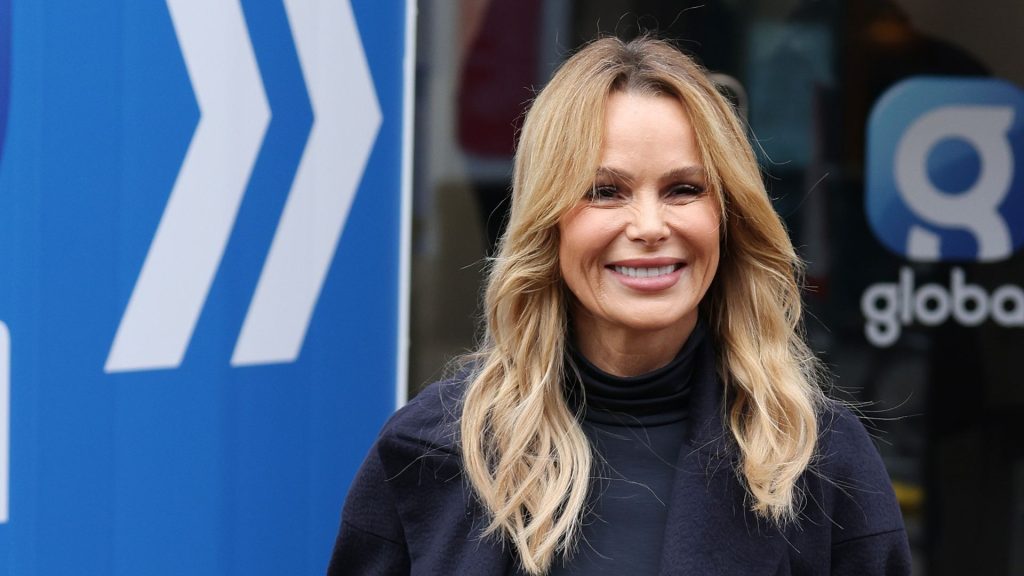 Amanda Holden: Look chic in tartan skirt and wool coat inspired by ‘The Traitors’