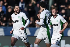 Sassuolo conquista una vittoria convincente: 1-3 a Pisa, ultimi in classifica.
