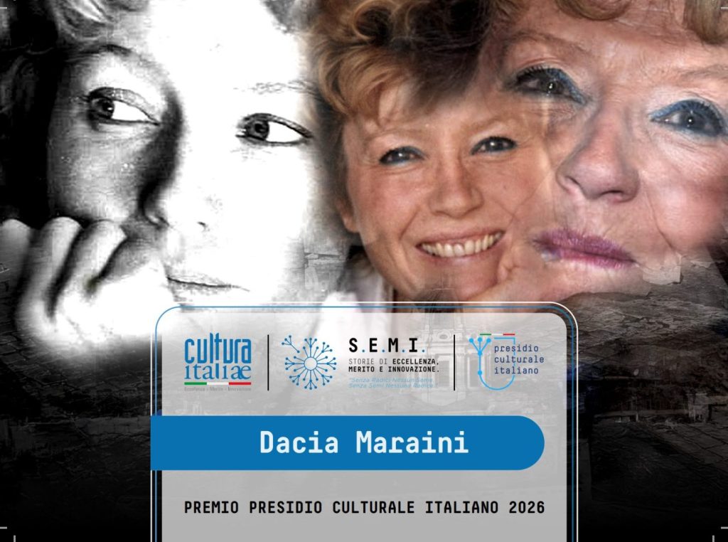 Dacia Maraini vince il Premio Presidio Culturale Italiano 2024