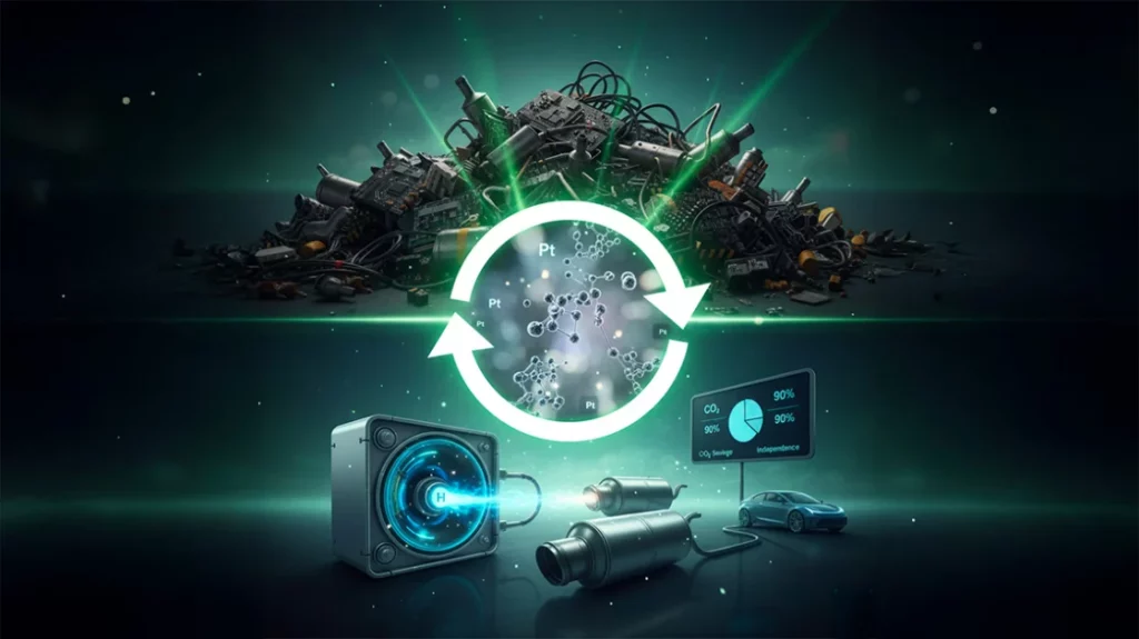 Catalizzatori innovativi da materiali riciclati per limitare l’uso di risorse critiche.