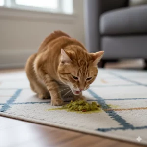 Perché il mio gatto vomita continuamente (e quando preoccuparsi)