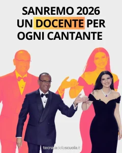 Sanremo 2026: Tecnica della Scuola affianca ogni cantante con un docente esperto