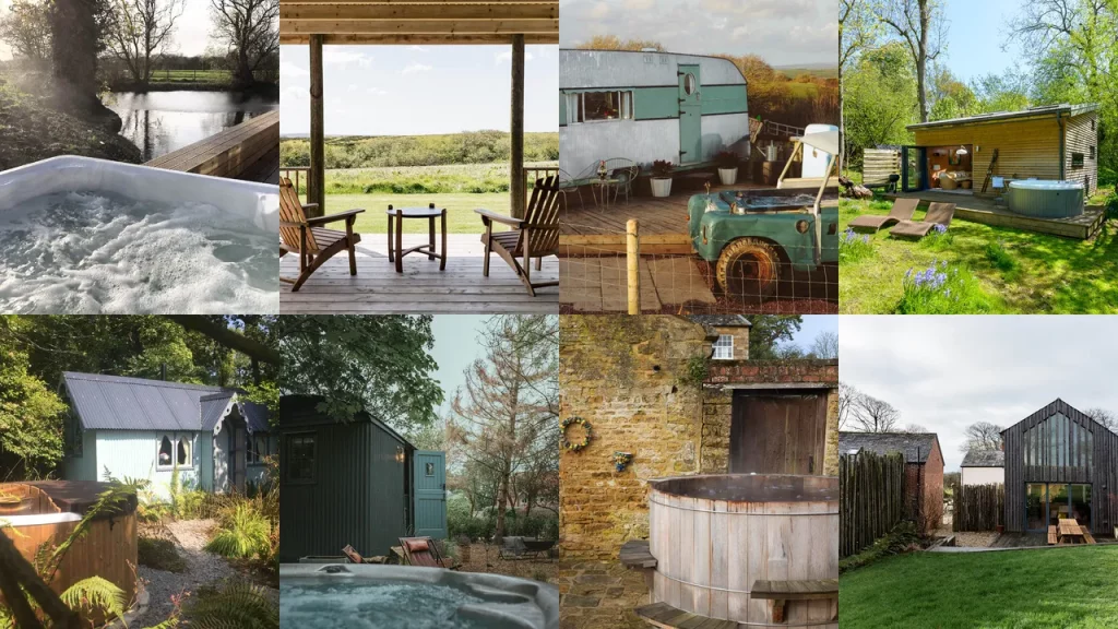 I migliori Airbnb nel Regno Unito con vasche idromassaggio per una fuga rilassante.