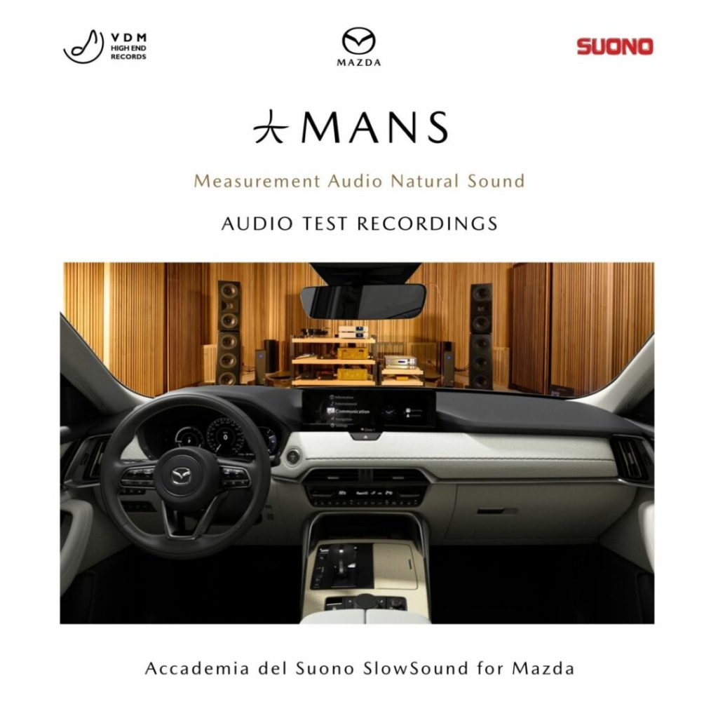 Mazda presenta un album esclusivo per testare gli impianti audio Harmonic Acoustic.