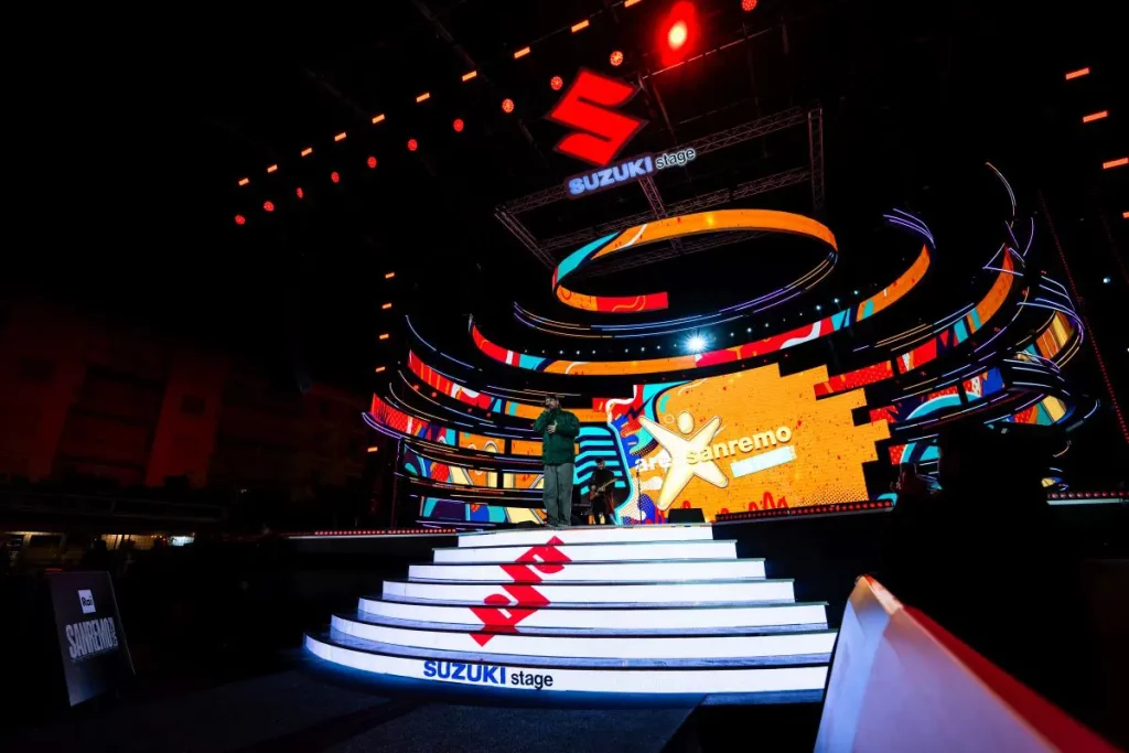 Suzuki illumina Sanremo con melodie, storie e emozioni indimenticabili.