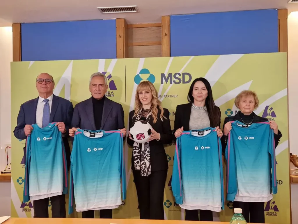 Serie A Women e MSD Italia lanciano la campagna “Blocca l’HPV con la vaccinazione”.