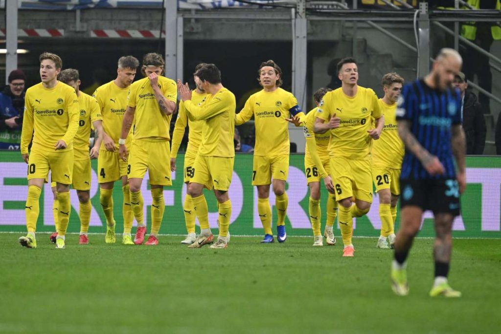 Bodo trionfa nel play-off: l’Inter dice addio alla Champions League.
