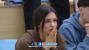 Amici 25: Rudy Zerbi esclude Caterina dalle esibizioni, la sua reazione è sorprendente.