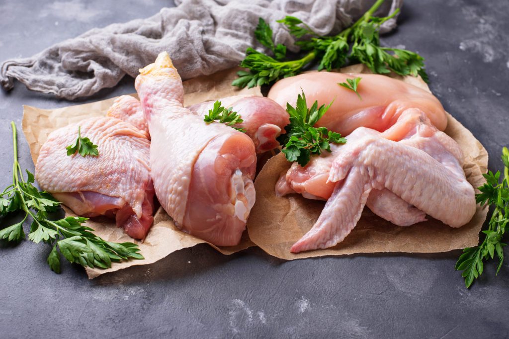 Richiamo di pollo dalla Romania per sospetta Salmonella, quasi in scadenza.