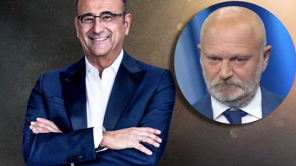 Carlo Conti rompe il silenzio su Andrea Pucci: un vero “affare di Stato”