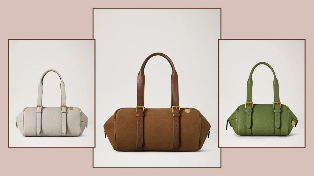 Il bag ideale per la primavera: il nuovo Mulberry Boston, elegante e sportivo.