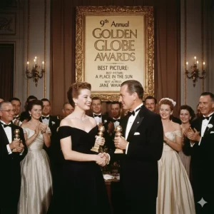 9° Golden Globe (1952): Il Trionfo di “Un posto al sole” e delle Stelle di Hollywood