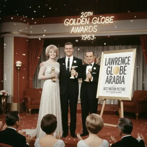 1963: vince i Golden Globe “Lawrence d’Arabia”