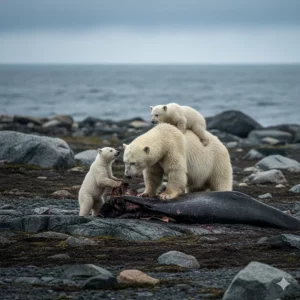 Orsi polari delle Svalbard: incredibile resilienza ai cambiamenti climatici in atto