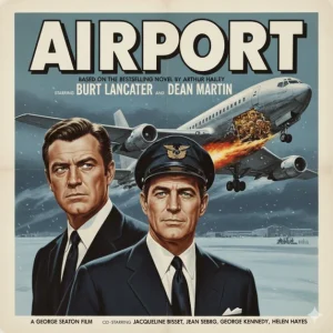 1970 arriva nelle sale cinematografiche “Airport”, film catastrofico ispirato al romanzo bestseller di Arthur Hailey