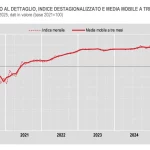 Dicembre: vendite al dettaglio calano, ma +0,9% valore annuo