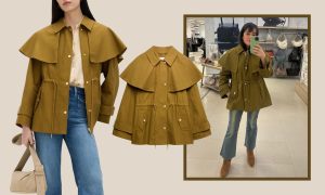 Cape coat M&S: l’aggiornamento perfetto per la primavera, elegante e simile a Barbour.