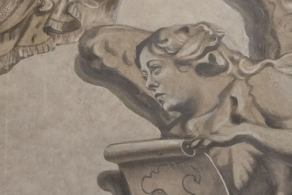 Verifica del MiC per l’Angelo con volto di Meloni alla basilica di San Lorenzo, Roma.