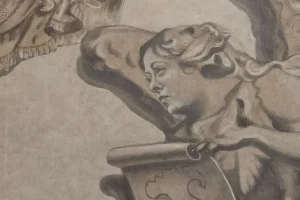 Verifica del MiC per l’Angelo con volto di Meloni alla basilica di San Lorenzo, Roma.