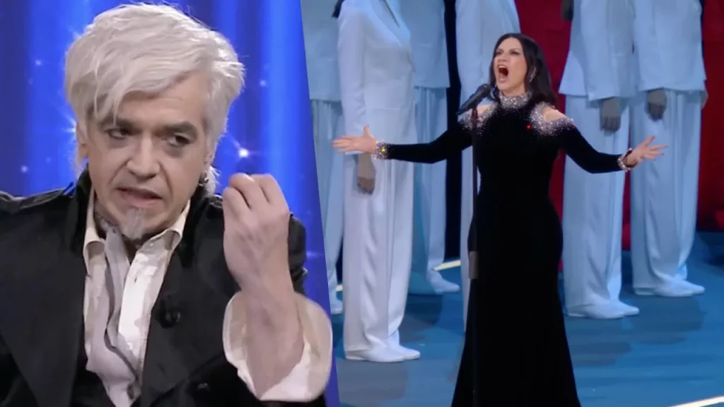 Morgan elogia Pausini ma boccia duramente il suo Inno d’Italia: la polemica esplode