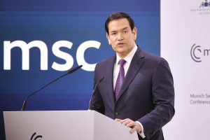 Rubio a Monaco: Insieme per un’Europa forte e unita nel nostro destino.