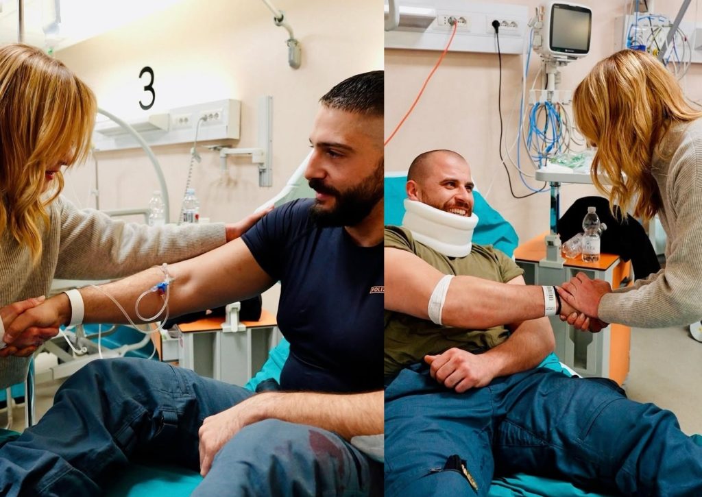 Meloni visita agenti feriti a Torino: “Domani riunione governo, agirà per il necessario”