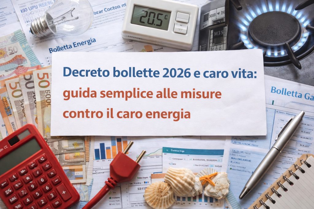 Decreto bollette 2026: dettagli, beneficiari e impatti sulle spese energetiche. Scopri di più!