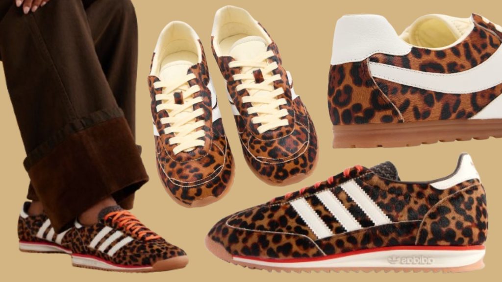 M&S: Scarpe in pelle che superano l’iconico design leopardato di adidas.