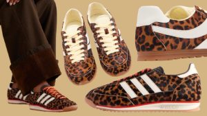 M&S: Scarpe in pelle che superano l’iconico design leopardato di adidas.