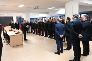 Visita del Comandante Generale Luongo al Comando Provinciale dei Carabinieri di Udine.