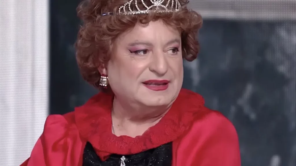 Maurizio Ferrini, La Signora Coriandoli: “Confessione shock, sono etero”