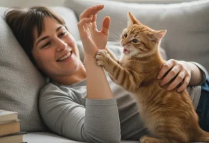 Perché il gatto ti morde mentre gli fai le coccole: segnali e significati