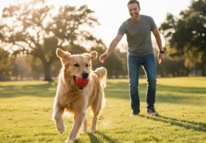 Il cane porta il gioco ma non lo lascia: cosa vuole dirti?