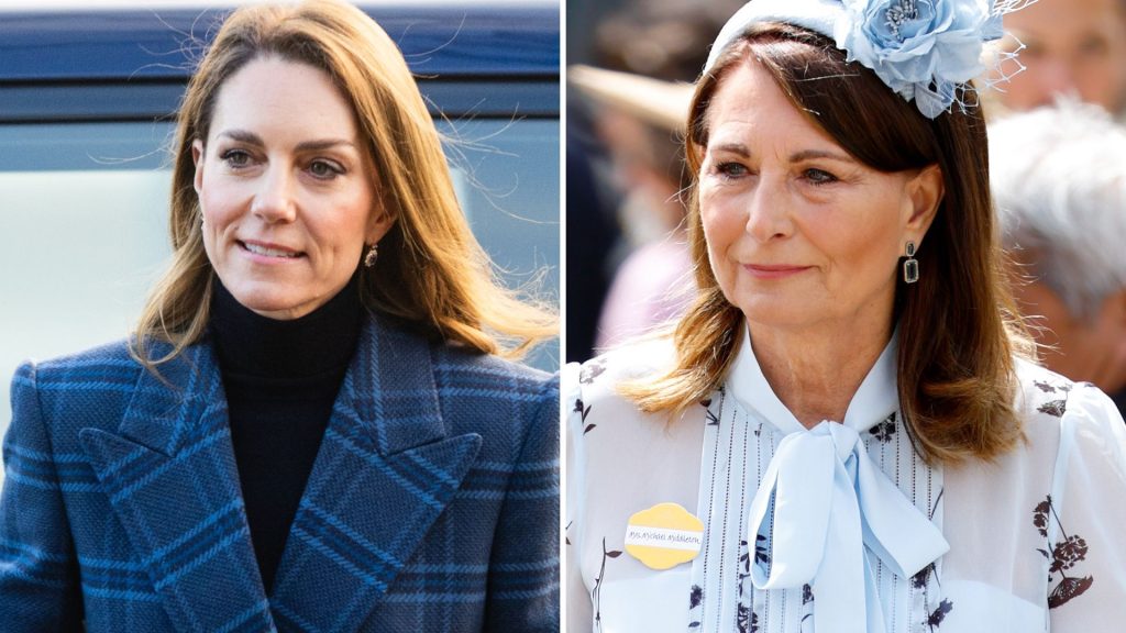 Kate Middleton ha contattato la madre Carole per supportare George, Charlotte e Louis dopo la morte della regina.
