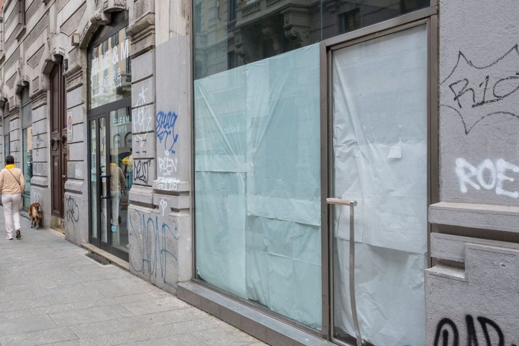 Inarrestabile desertificazione commerciale: 156mila negozi chiusi dal 2012