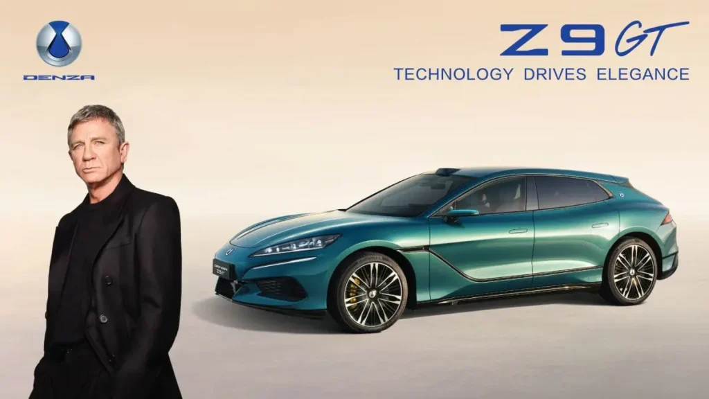 Daniel Craig presenta Denza: il nuovo standard per eleganza e innovazione nel settore automobilistico.