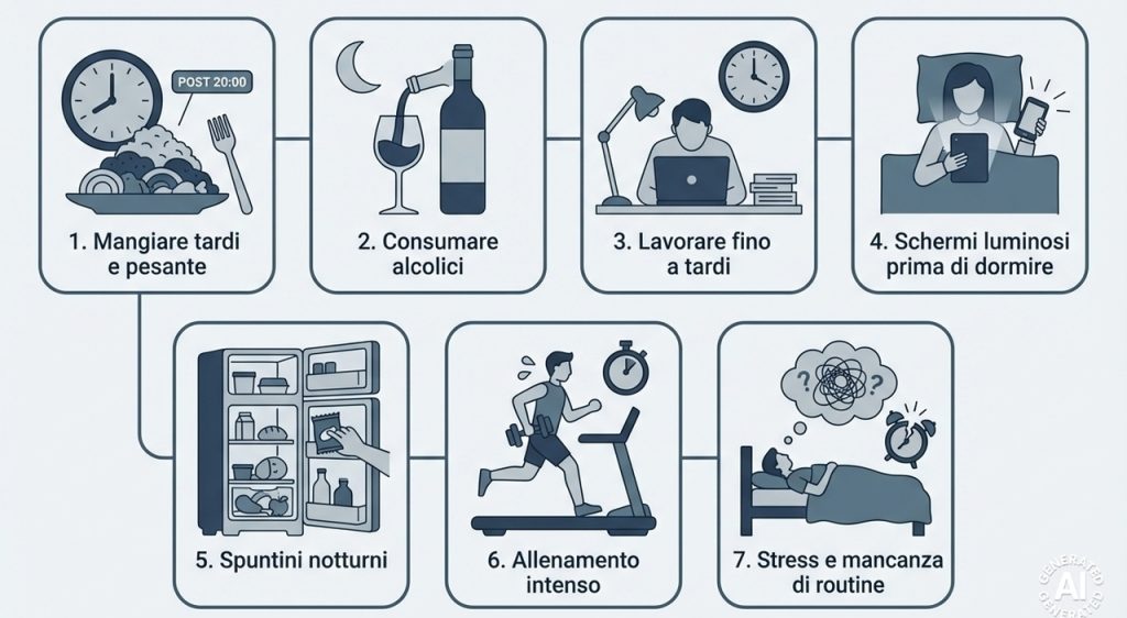7 errori da evitare dopo le 20 per proteggere il cuore secondo i cardiologi