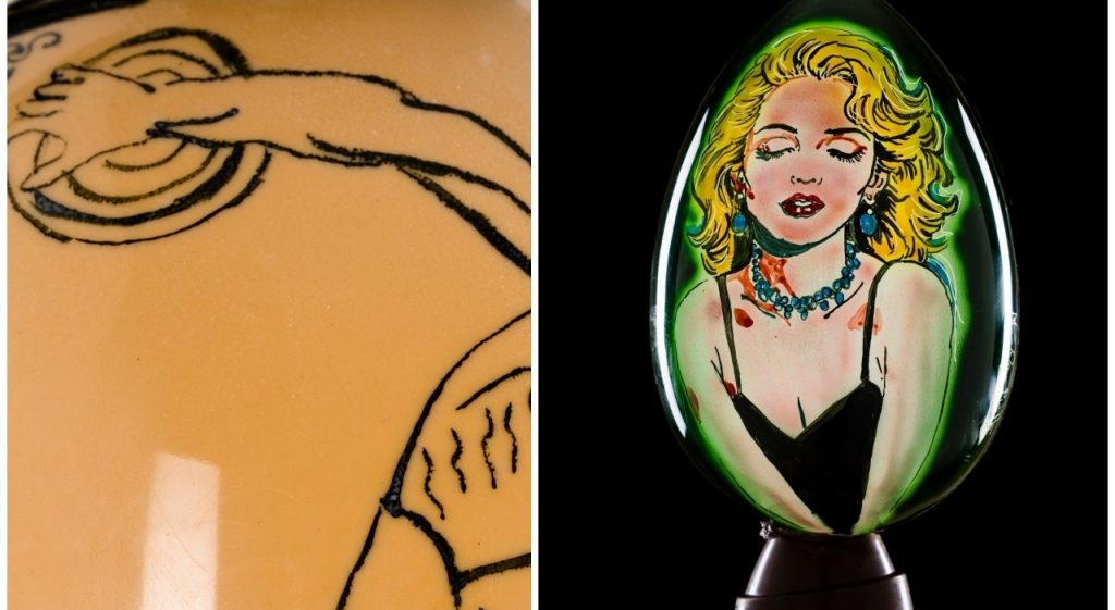 Nicola Giotti: il cioccolato diventa un’affascinante superficie d’arte contemporanea.