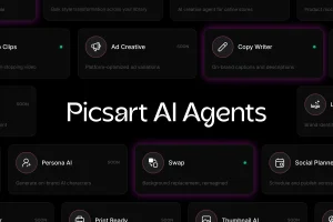 Picsart: nuovi assistenti AI disponibili per i creatori nel marketplace di agenti.