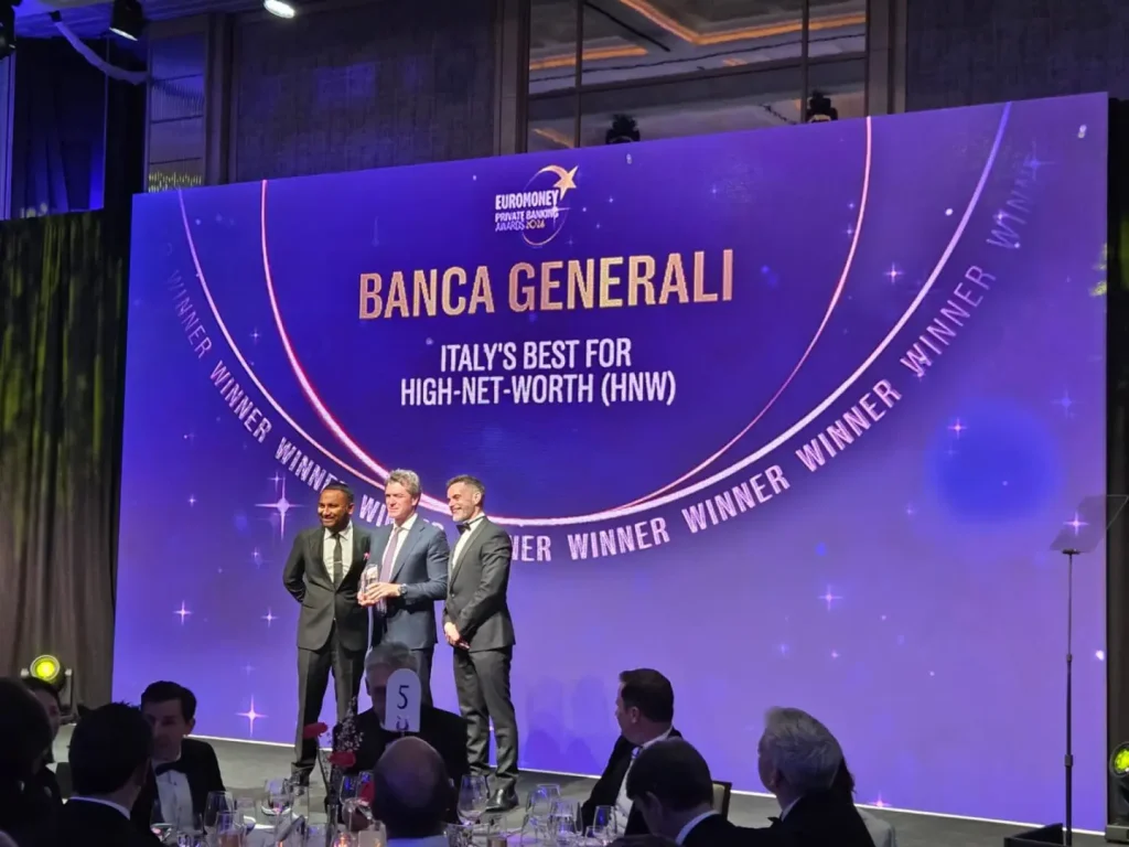 Banca Generali premiata da Euromoney come miglior banca italiana per clienti High-Net Worth