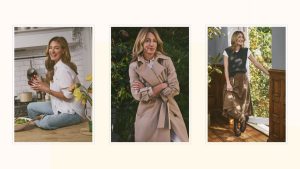 Cat Deeley unveils 100-piece FRASERS edit, showcasing her iconic and timeless style.