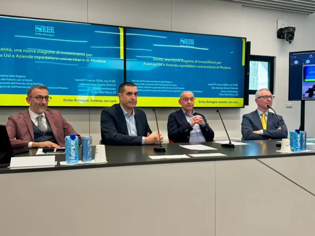 Regione approva mutui da 54 milioni per aziende sanitarie modenesi.