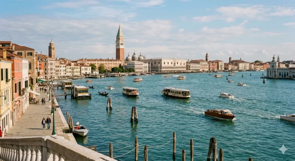 Delfino nella laguna di Venezia: coesistenza possibile solo con rispetto delle regole fondamentali.