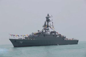 Le acque dello Sri Lanka sotto controllo dopo il naufragio di una nave da guerra iraniana.