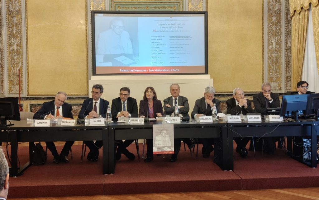 Metodo La Torre: cinquant’anni di lotta antimafia, presentazione al Parlamento Siciliano
