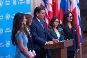 Shiva Amini all’Onu: “In Iran, atleti premiati con proiettili” denuncia shock.