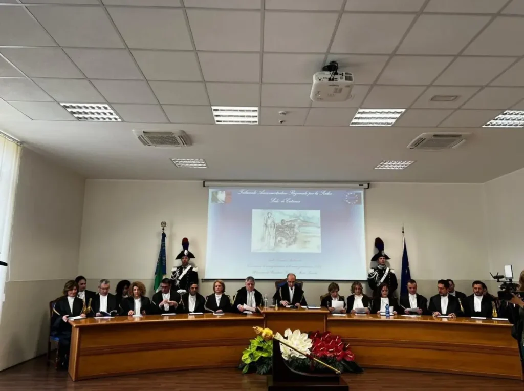 Inaugurato l’anno giudiziario del Tar di Catania: Savasta applaude la riduzione dell’arretrato.