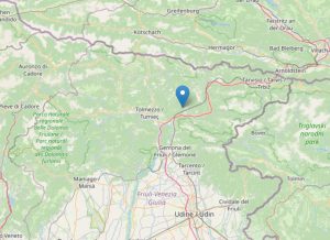 Terremoto in provincia di Udine: magnitudo 3.9 registra scossa significativa.