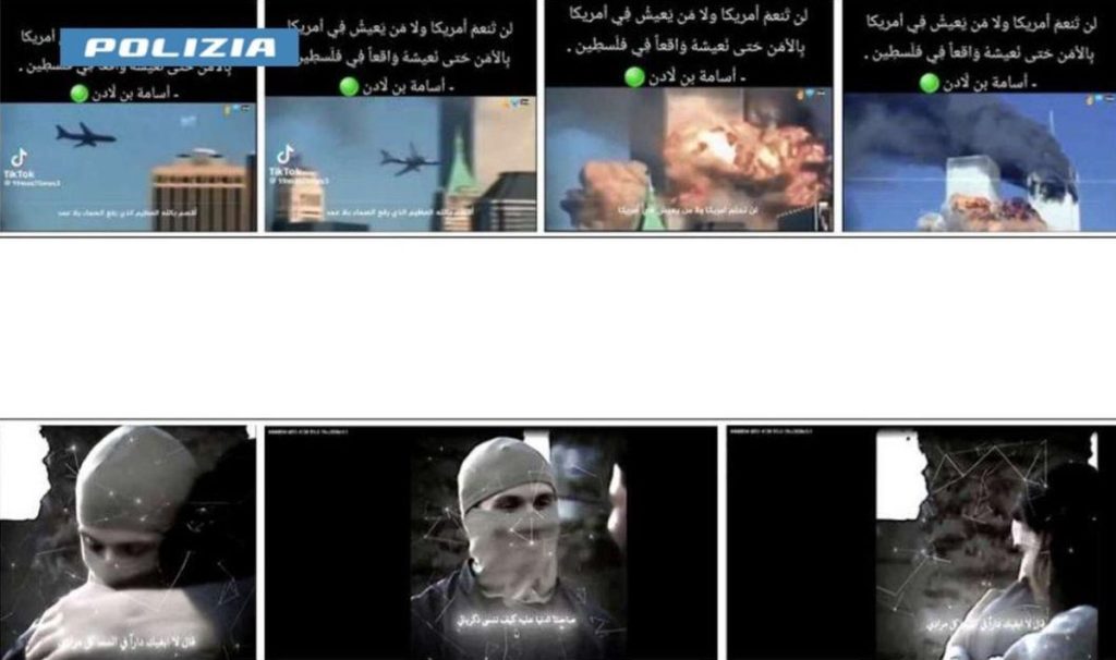 Giovane egiziano arrestato a Brescia in connessione con attività terroristica.