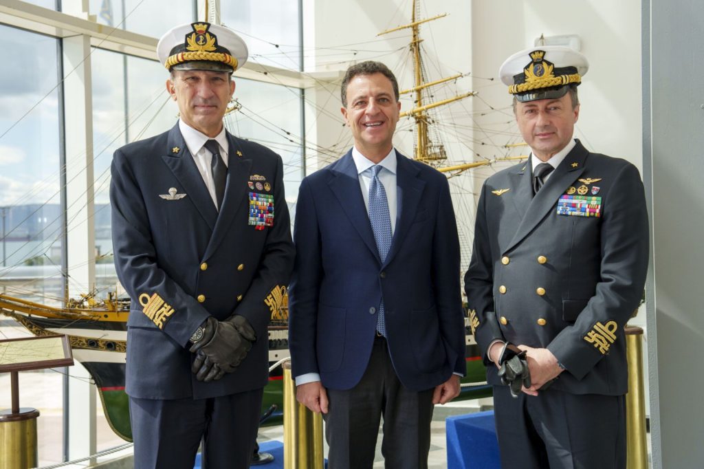 Minardo e Berutti Bergotto: visita ufficiale in Sicilia per la Marina Militare.